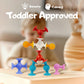 Silly Suckers Suction Toys 50 Pcs | Building Toys | Smooth Soft Edges | Montessori Toys | Toddler Toys | Sensory Toys | Bath Toy