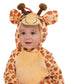 Amscan Junior Giraffe Halloween Costume For Babies, 6-12 Months, With Spotted Jumpsuit, Hood And Hoove Booties