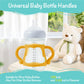 Vanpet Baby Bottle Handles For Avent Natural, Easy-Grip Transitional Sippy Cup Handles, Compatible With Philips Avent Natural Ba