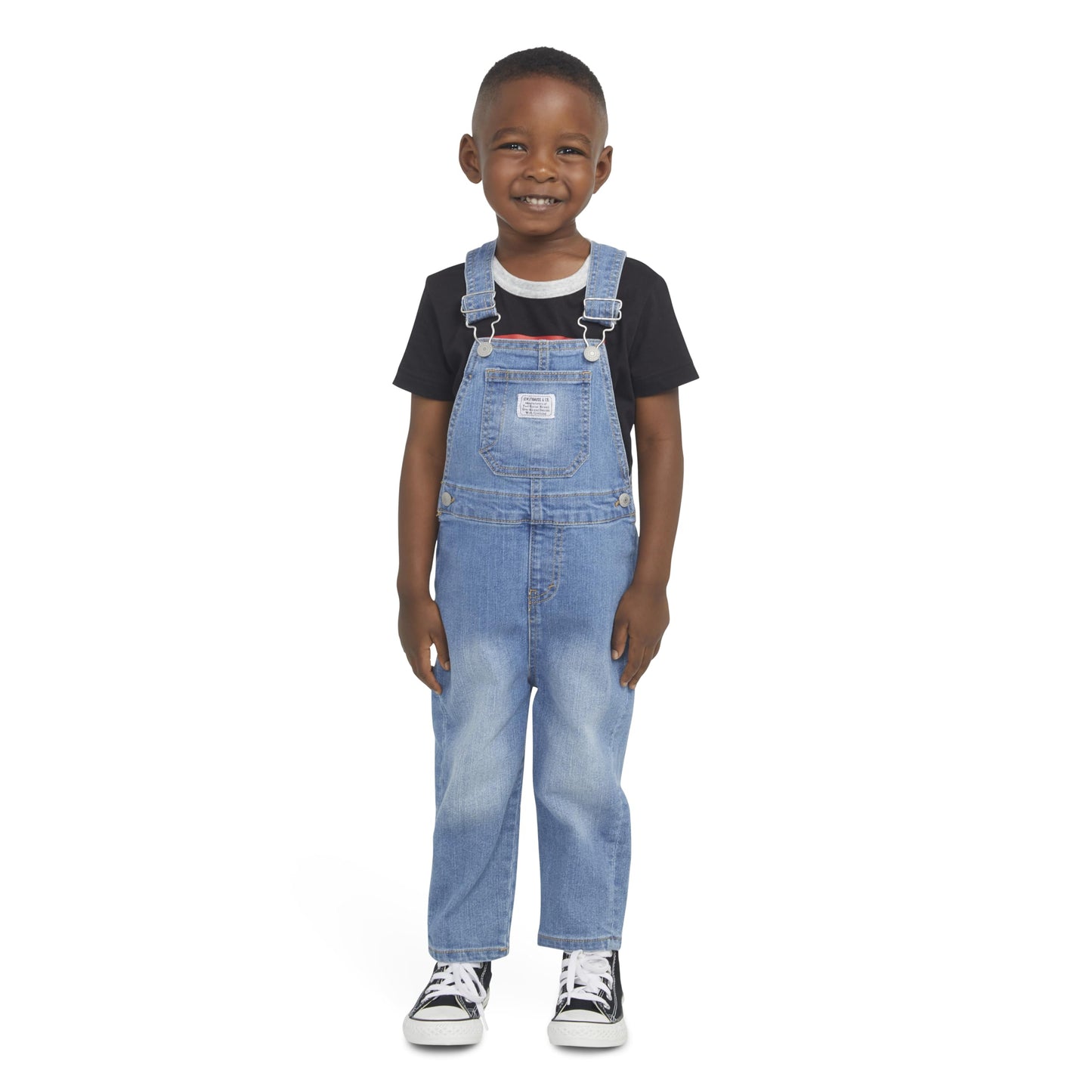 Levi'S Baby Boys' Denim Overall, Basil Sky, 3 Months