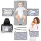 Phoebus Baby Portable Diaper Changing Pad - Travel Waterproof Baby Changing Mat With Shoulder Strap - Foldable Diaper Changing S