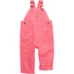 Carhartt Girls Bib Overalls (Lined And Unlined), Pink Lemonade, 12 Months