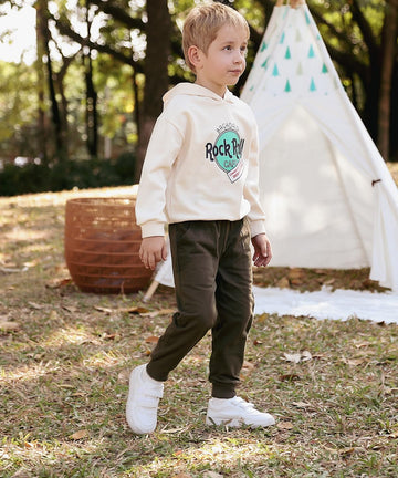 Gfqlong Toddler Boys 3 Pack Cotton Active Jogger Sweatpants,Kids Casual Athletic Solid Pocket Pull On Pants,Army Green+Water Blu