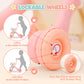 TOY Life 3 in 1 Baby Push Walker and Activity Center for Girl, Sit to Stand Walker for Babies 6-12 Months, Walking Toys with Mus