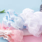 Domii Toddlers Girls Socks With Ruffles Baby Lace Ankle Socks With Bowknot Eyelet Frilly Mesh Socks 3-Pack Blue White And Pink S