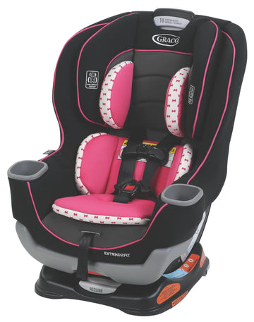 Graco Extend2Fit Convertible Baby Car Seat, Rear And Forward Facing, Adjustable Extension Panel For Extra Legroom, Kenzie
