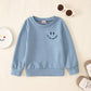 Boutikome Valentines Day Sweatshirt Toddler Baby Boy Mr. Steal Your Heart Shirts Long Sleeve Pullover Spring Tops Clothes(Blue,1