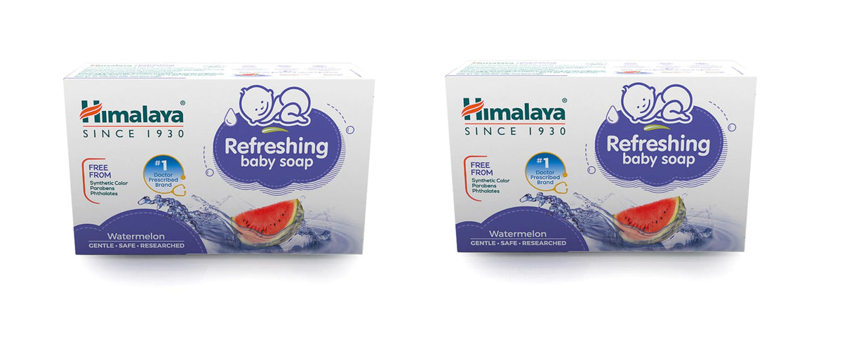 Himalaya Refreshing Baby Soap 75G #2(2 X 75 G)