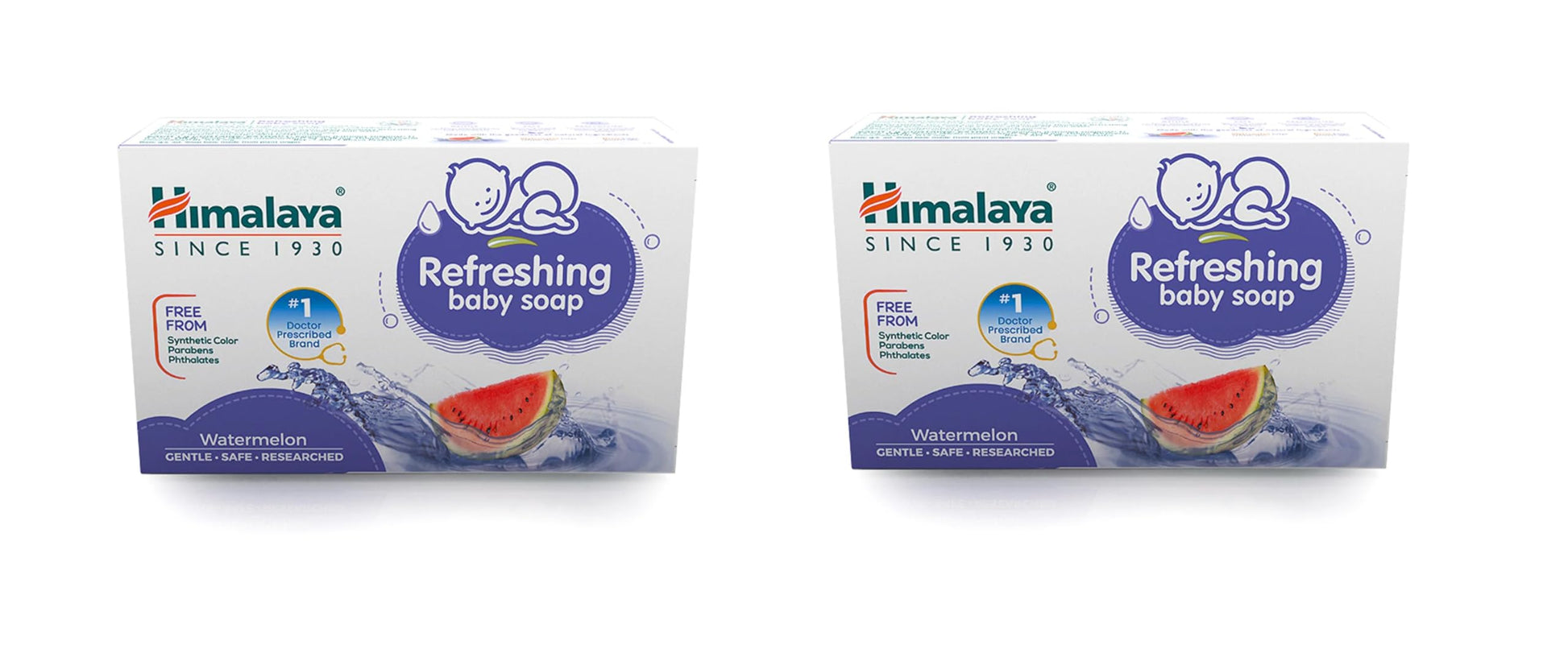 Himalaya Refreshing Baby Soap 75G #2(2 X 75 G)