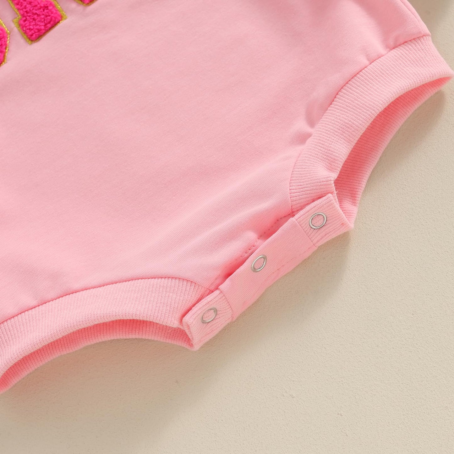Filgriox Toddler Kids Baby Girl Boy Birthday Outfit Letter Embroidery Long Sleeve Birthday Shirt/Romper Cake Smash Outfits