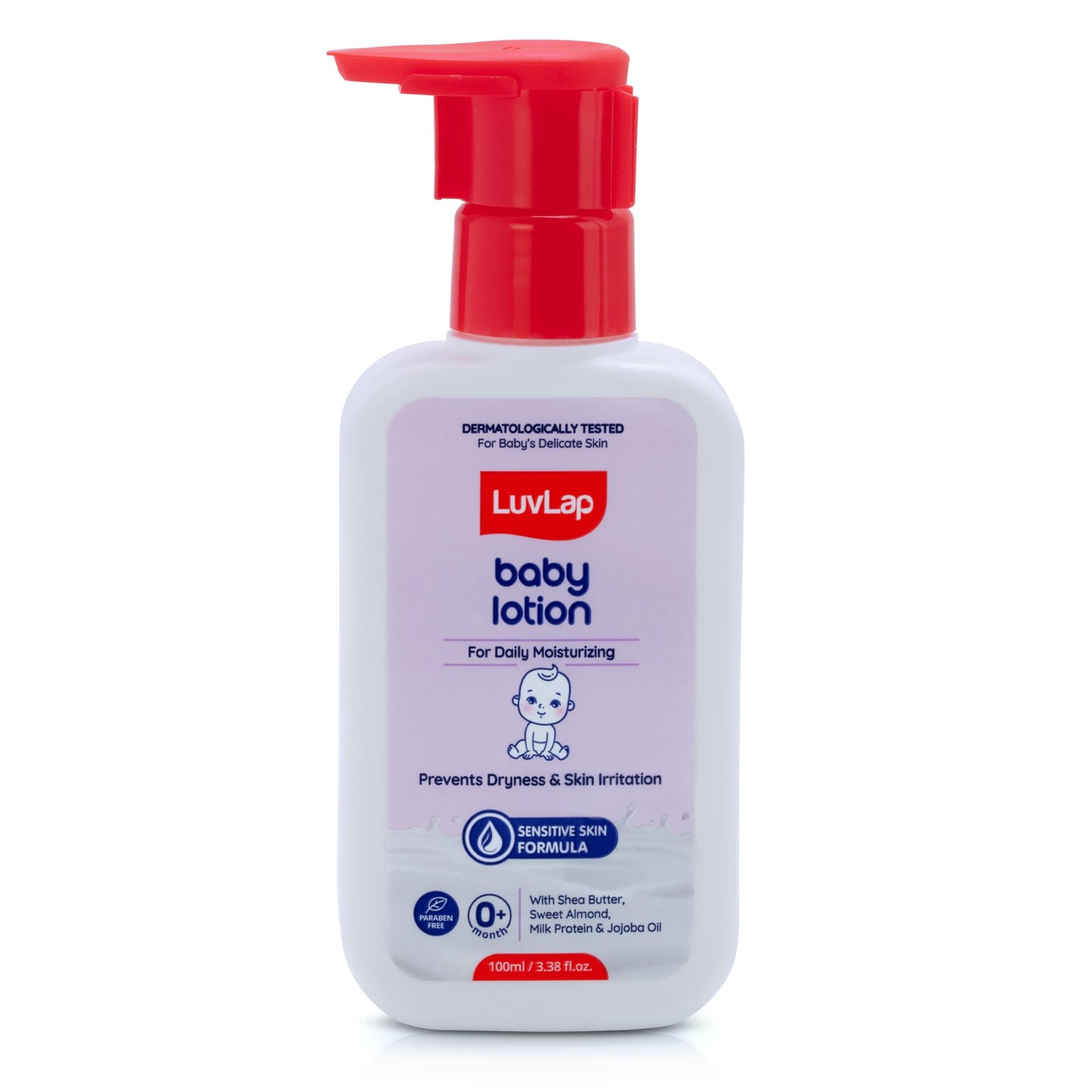 Luvlap Baby Lotion 200 Ml + Baby Wash & Shampoo 200 Ml Combo Set