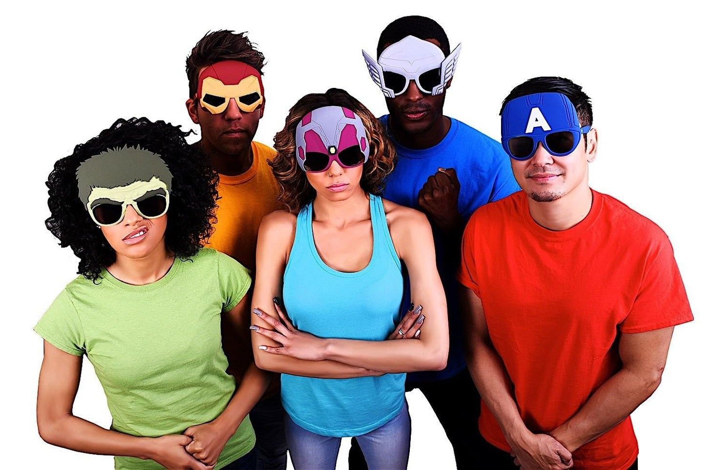 Sun-Staches Marvel Official Iron Man Sunglasses | Costume Accessory | Uv400 | One Size Fits Most