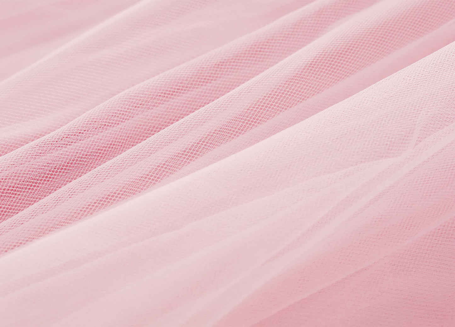 Twkioue Kids Girl Summer Ruffle Sleeve Tutu Tulle Fluffy Party Birthday Dresses 817 Pink 130