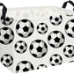 Sanjiaofen Rectangular Soccer Basket,Easter Baskets for Kids .Waterproof PE Coating Cute Bins with Handles.Boys Basket,Toys Box,