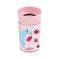 Dr. Browns Milestones Cheers 360 Cup Spoutless Transition Cup, Travel Friendly & Leak-Free Sippy Cup, Pink Leopard, 10 Oz/300 Ml