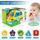 Baby Toys for 1 Year Old Boy Girl Gift Musical Bus Baby Toys 6-12 12-18 Months Toddler Toys Early Learning Montessori Toys for 1