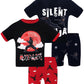 Daughter Queen Boys Pajamas 18-24 Months Summer Pjs Ninja Pj Sets Baby Toddler 100% Cotton Short Sleeve Jammies Sleepwear Sleepi