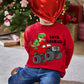 Ddsol Toddler Boys Valentines Day Sweatshirt Monster Truck Dinosaur Hug Heart Cotton Long Sleeve Shirt Pullover Love Saurus Kid