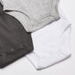 Carter'S Baby 7-Pack Long Sleeve Bodysuits, White/Grey, 18M