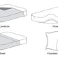 Tl Care Minky Dot Chenille 4 Piece Toddler Bedding Set, Gray, For Boys And Girls