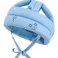 Simplicity Baby Safety Helmet Toddler Head Protection Adjustable Head Cushion Bumper Bonnet Sky Blue Letter Car