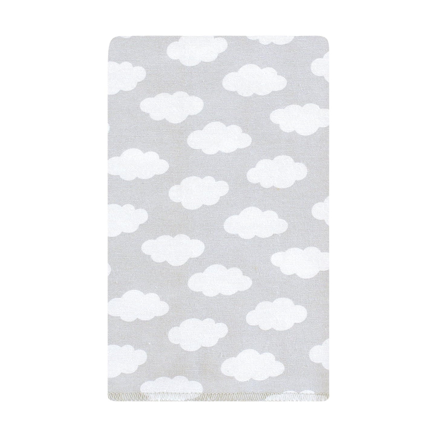 Hudson Baby Unisex Baby Flannel Burp Cloth 10Pk, Teal Elephant, One Size