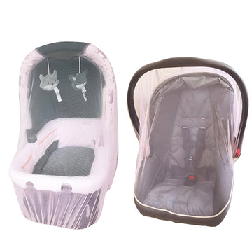 Enovoe Mosquito Net For Stroller And Baby Crib - Durable Mesh Bug Net Cover With Elastic Edge - Fits Strollers, Bassinets, Playa
