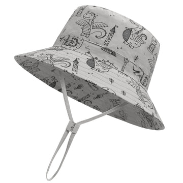 Toddler Sun Bucket Hat - Perfect For Beach & Summer Play
