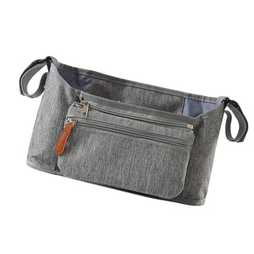 BNF Stroller Bag Drinking Cup Holder Pushchair Storager Bag for Gifts Gray | Baby | Strollers & Accessories | Stroller Accessori