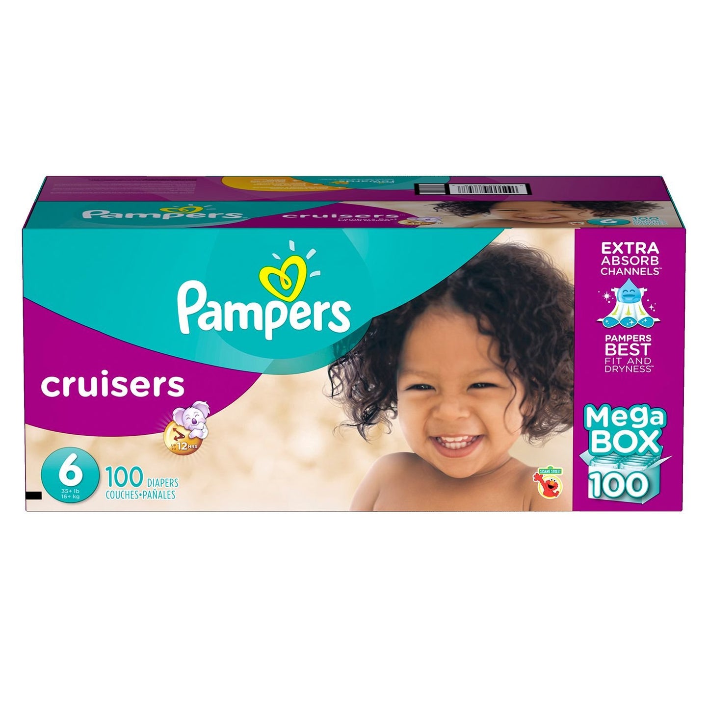 Pampers Cruisers Diapers (Size 6, 100 ct.)