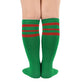 Zando Christmas Knee High Socks For Toddler Girls Kids Knee Socks Boys Long Socks For Cosplay Party Holiday Tube Socks Girl Over
