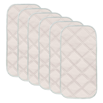 Sunny zzzZZ 6 Pack Baby Waterproof Changing Pad Liners - Quilted Thicker Ultra Soft Changing Table Cover Liners - Durable & Easy