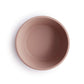 Mushie Silicone Suction Bowl | Bpa-Free Non-Slip Design (Blush)