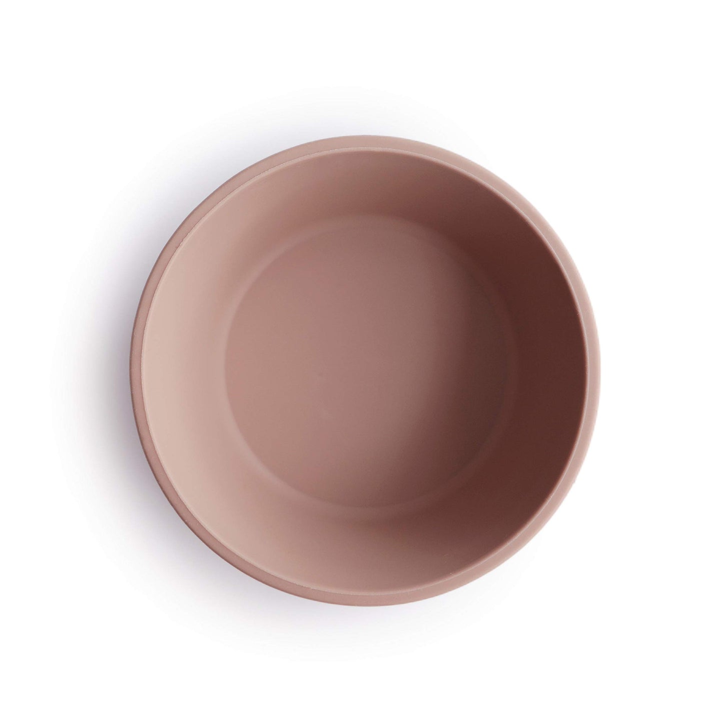 Mushie Silicone Suction Bowl | Bpa-Free Non-Slip Design (Blush)
