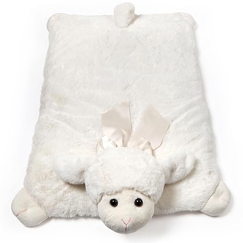 Bearington Baby Plush Belly Play Mat Lamby Plush