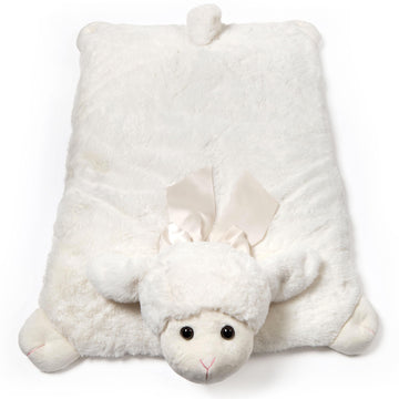 Bearington Baby Plush Belly Play Mat Lamby Plush