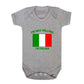 I 'M Not Yelling I Am Italian Italy Baby Bodysuit One Piece Oxford Gray 6 Months