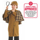 Fun Shack Victorian Detective Costume Kids, Detective Kids Costume, Detective Cape, Kids Detective Costume