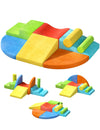 Twinkoo Soft Climbing Toys For Toddlers, 8-Piece Foam Climbing Block Set, Colorful Play Gym For Child Development, Enhances Moto