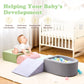 Climbing Toys For Toddlers 1-3, Foam Climbing Blocks And Ball Pit For Baby, 5-Piece Soft Foam Toddlers Climbing Toys,Climbing Cr