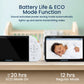 Babysense 5.5    1080P Full Hd Split-Screen Baby Monitor, Video Baby Monitor With 2 Cameras And Audio, 6-Color Rgb Night Light,