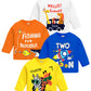 Kuchipoo Boys Regular Fit Full Sleeves Cotton TShirts (KucTshrt505, 1218 Months, MultiColored)