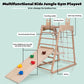 Ascism Jungle Gym Indoor (8 In 1) Wooden Indoor Playground, Toddler Wooden Climbing Toys, Montessori Playset, Gym With Slide, Cl