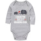 I Have The Best Grandma Baby Boy Clothes Unisex Funny Baby Girl Baby Bodysuit 0-3 Months (Graylong,9-12M)