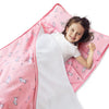Toddler Nap Mat With Pillow And Blanket 50' X 21' X 1.5', Nap Mat For Boys Girls Super Soft And Cozy, Kids Sleeping Bag For P
