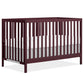 Dream On Me Synergy MOD 5-in-1 Convertible Full-Size Baby Crib with Toddler, Day & Full Bed Conversion in Auburn, GreenGuard Gol