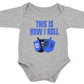 Unique Baby Boys This Is How I Roll Hanukkah Layette Set Cap (18 Months)