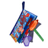 Jollybaby Baby Cloth Books, Touch & Feel Crinkle Soft Books, for Infants Babies, Toddler Early Educational Interactive Stroller 