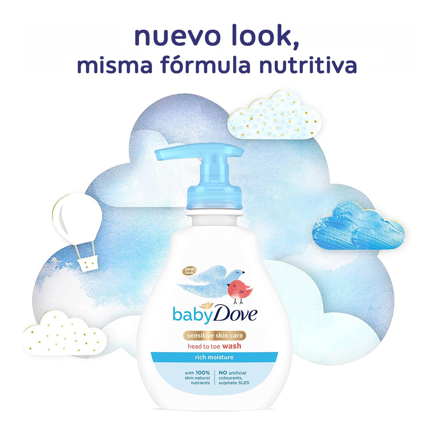 Dove Baby Nettoyant 200 Ml 1 Unit