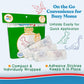 Dinosaur Disposable Toilet Seat Covers For Travel, 40 Pack, Extra Large, Waterproof And Individually Wrapped, Toddler Toilet Sea
